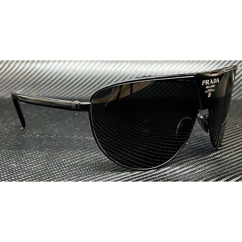 NEW! Prada Black Dark Men's 68mm Sunglasses - Picture 3 of 4